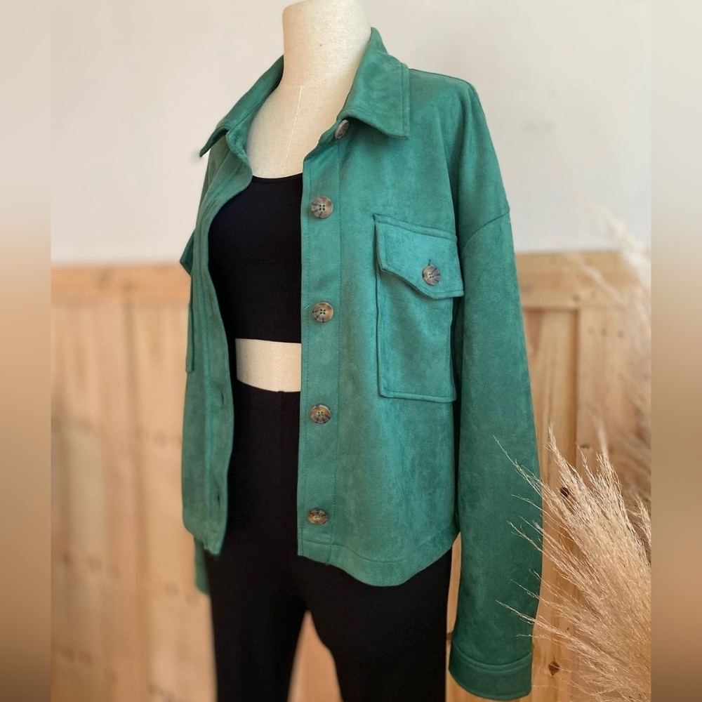 Green shacket